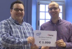 Hauptgewinn Edison Challenge NL überreicht