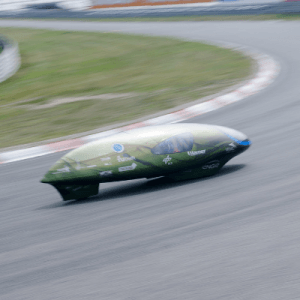 Test des Eco-Runner in Zandvoort (NL). Bild: Eco-Runner Team