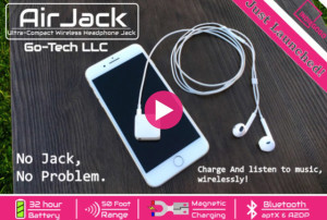 AirJack – universeller und mobiler Audio-Bluetooth-Adapter