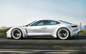 Der Mission E kommt 2019. Bild: Porsche