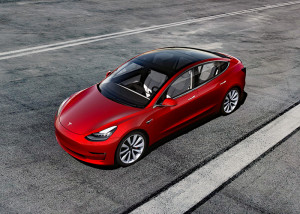 Modell 3. Bild: Tesla