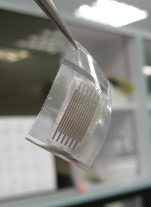Flexible Mikro-Supercaps. Bild: Xiaodong Chen