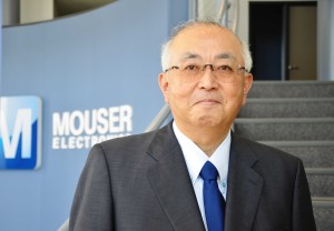 The new Vice President of Mouser Electronics-Japan, Sam Katsuta