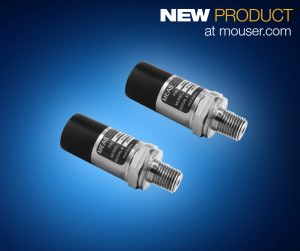 TE’s MEAS M5600 and U5600 wireless pressure transducers, available from Mouser Electronics, are dual-input, high-accuracy pressure and temperature sensors designed with an ADC with 24-bit resolution using I2C output protocols.