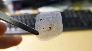 Selbstauflösende Elektronik. Bild: Cornell University.