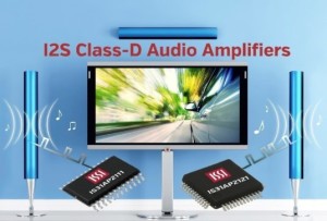 Klasse-D-Audioverstärker mit I2S-Eingängen