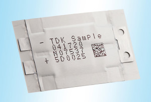 Ultraflacher Supercap für Smartcards
