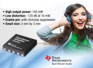 Neuer High-end-Audio-Opamp von TI