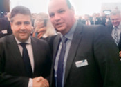 Wirtschaftsminister Gabriel besucht Frei-Stand