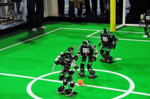 RoboCup 2013 in Eindhoven. Von Ralf Roletschek. GNU Free License