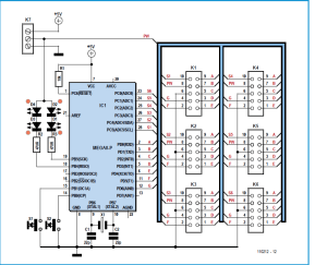 Projekt-Nr. 4: LED-Uhr mit AVR