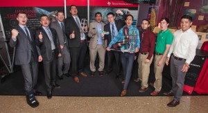 The winners of the Texas Instruments Innovation Challenge North America Design Contest.