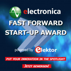electronica fast forward Start-up Award powered by Elektor