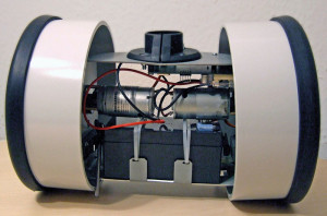 Chassis mit montierten Rädern