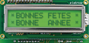 Elektor vous souhaite une bonne année 2010 !