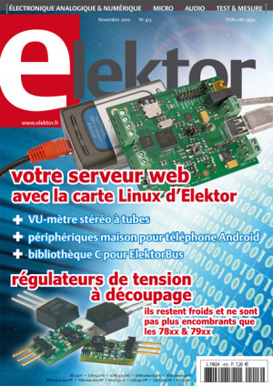 Elektor de novembre : parution imminente