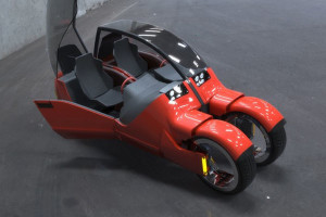 Lane Splitter Concept Car