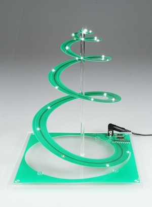 Projet n°48 : Noël au sapin spiral et au pas logarithmique
