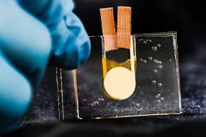 Prototype de transistor thermique. Illustration : Thor Balkhed