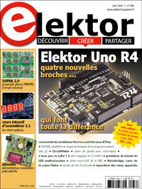 Parution du numéro d'Elektor de juin 2016