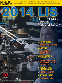 Nieuwe versie van Loudspeaker Industry Sourcebook nu beschikbaar