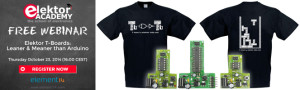 Elektor-webinar: T-Boards - Kleiner & handiger dan Arduino