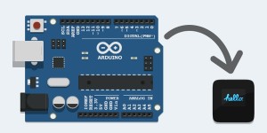 Ultra-compacte Arduino met display