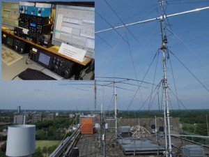 Geen (onder)dak meer voor amateur-radiostation TU/e