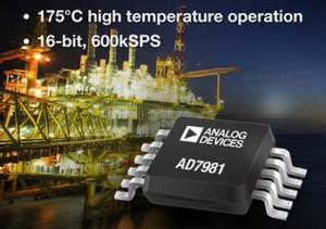 Snelste en nauwkeurigste A/D-converter voor hoge temperaturen