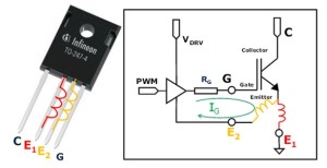 Minder schakelverliezen met TO-247-4 'Kelvin-Sense'-behuizing