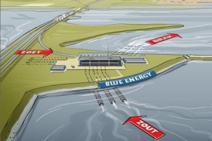 Eerste blauwe-energiecentrale ter wereld