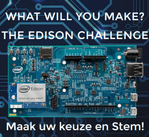 Stem op uw favoriete project bij de Intel Edison wedstrijd