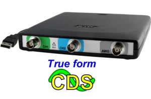 Snelle USB-scoop met "true form CDS generator"