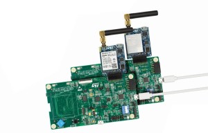 IoT-naar-cloud-verbinding via 2G/3G-mobiele data of NB-IoT. Afbeelding: STMicroelectronics
