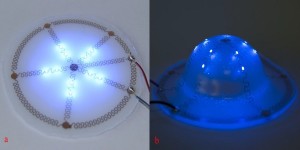 Thermoplastisch vervormbare elektronische schakelingen
