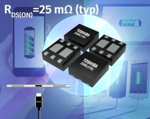 Compacte schakel-MOSFET's voor mobiele apparatuur