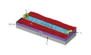 Eerste transistor van siliceen
