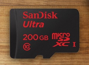 Eerste SD-kaart met opslagcapaciteit van 200 GB