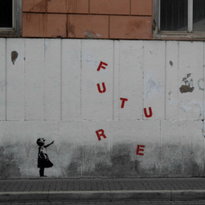 Banksy straatkunst. Foto gemaakt door Salvatore Vastano. CC BY-ND 2.0 licentie.