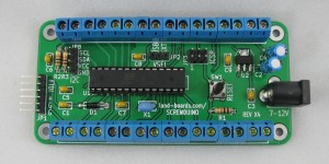 Arduino met schroefaansluitingen