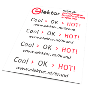 Elektor-thermosticker