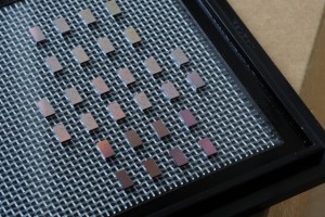 Chips voor optische spectrometrie.
Afbeelding: Felice Frankel, MIT.