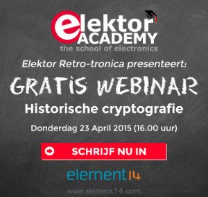 Elektor-webinar: Historische cryptografie