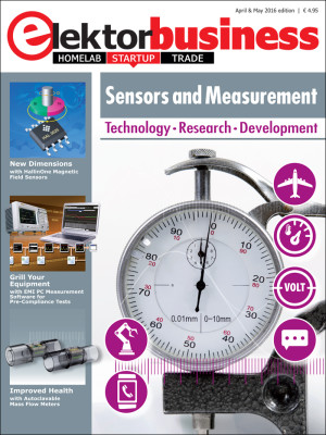 Nu te downloaden: Elektor Business Magazine, Editie Sensors and Measurement