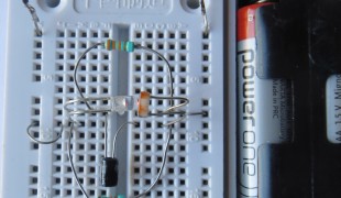 Blink in the Dark Without Transistors