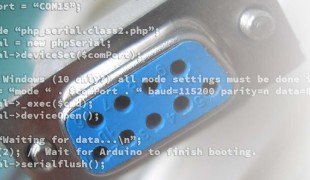 Display Serial Data on a Web Page – Using PHP or Python Scripts
