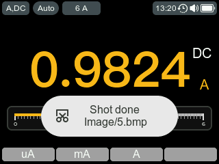 Owon hds160 screenshot