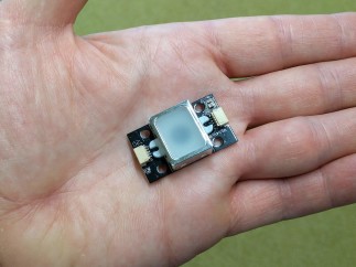 the gt-521f52 module on a hand
