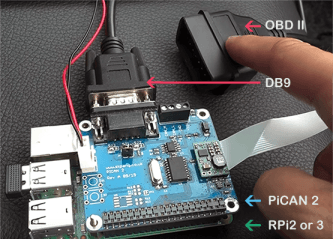 This version of the board has the small optional SMPS installed. Click to enlarge!