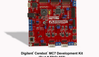 Embedded motor control Cerebot MC7 Development Kit for academia and hobbyists